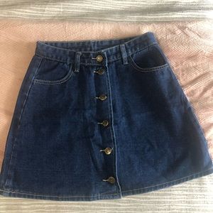 Jean skirt